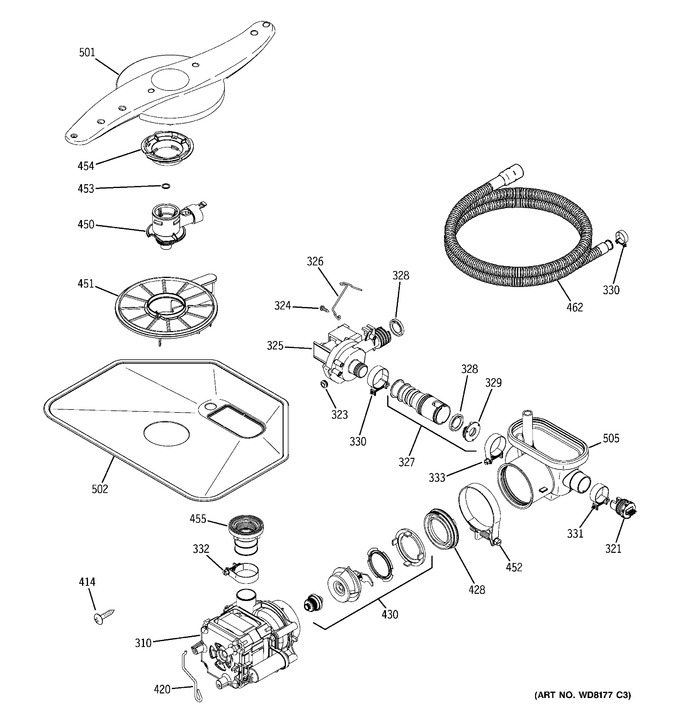 Diagram for EDW6060L15SS