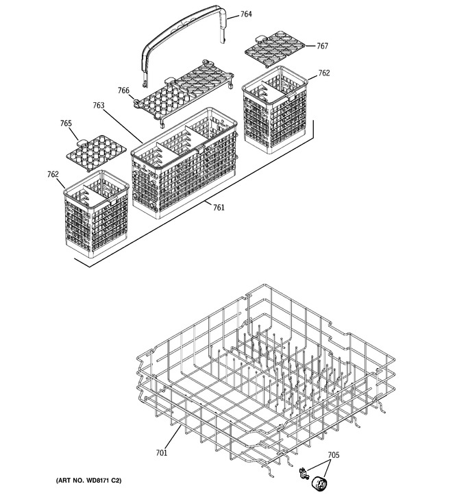 Diagram for GHDA656L15SS