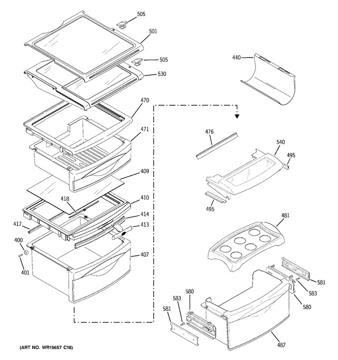 Diagram for GSL25LGTDBS