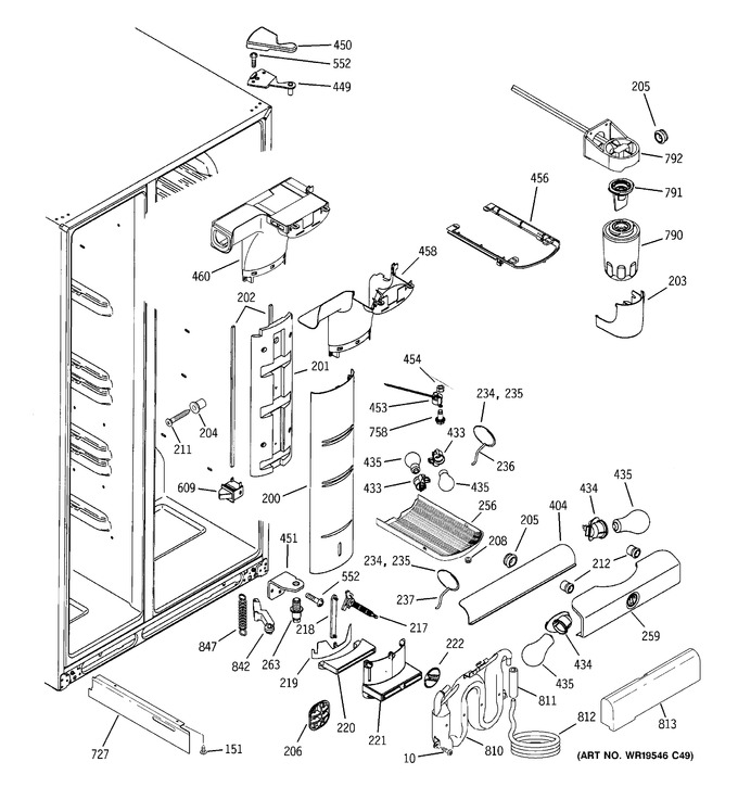 Diagram for GSS25LGTDBB