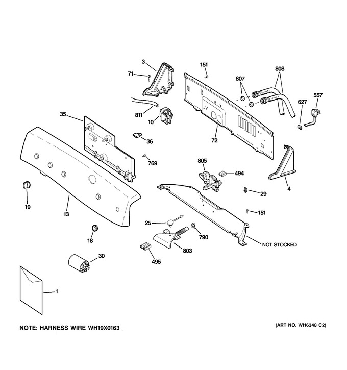 Diagram for WPRE6100G0WT