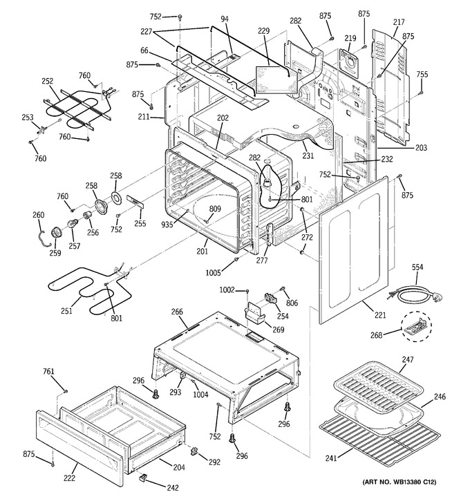 Diagram for JCBP83HK4WW