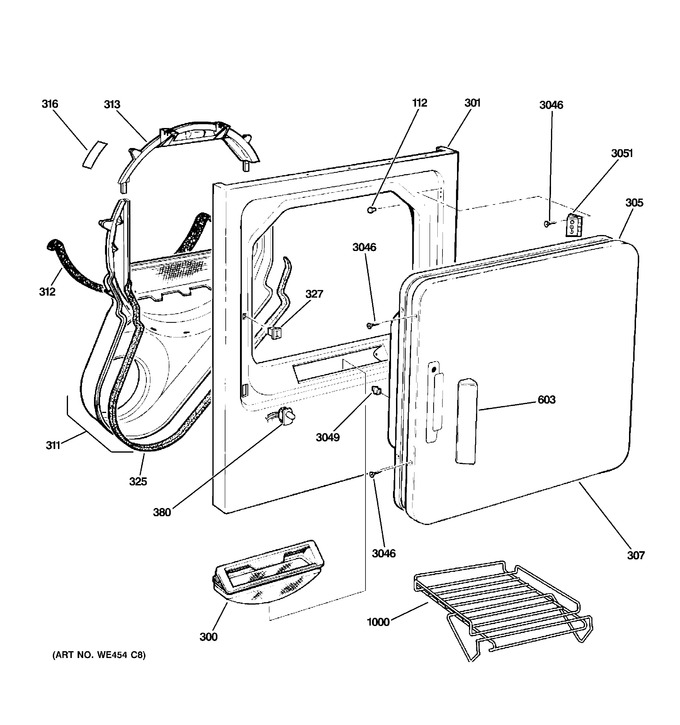 Diagram for DISR473DTAWW