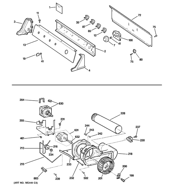 Diagram for DLSR483EE2CC