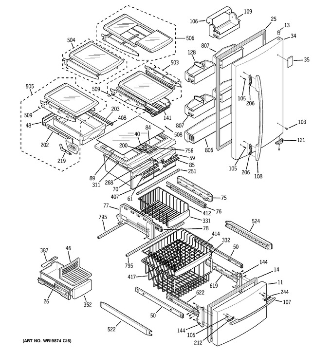 Diagram for PDS22MHRAWW