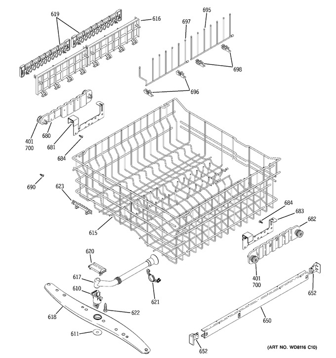 Diagram for PDW7300N00CC