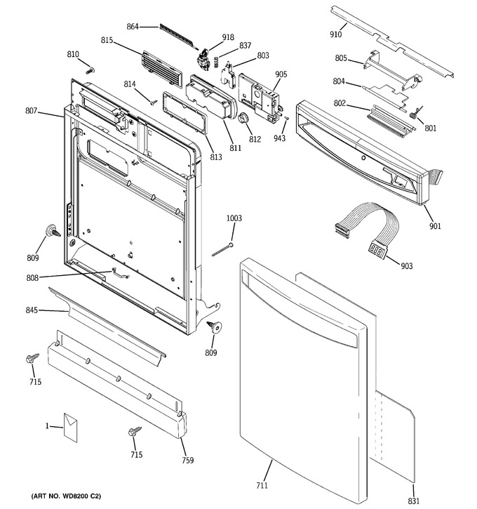 Diagram for PDW7380J15SS