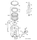 Diagram for 3 - Tub, Basket & Agitator