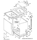 Diagram for 2 - Cabinet, Cover & Front Panel