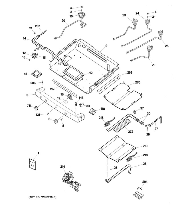 Diagram for JGB918BEK5BB