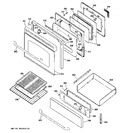 Diagram for 4 - Door & Drawer Parts