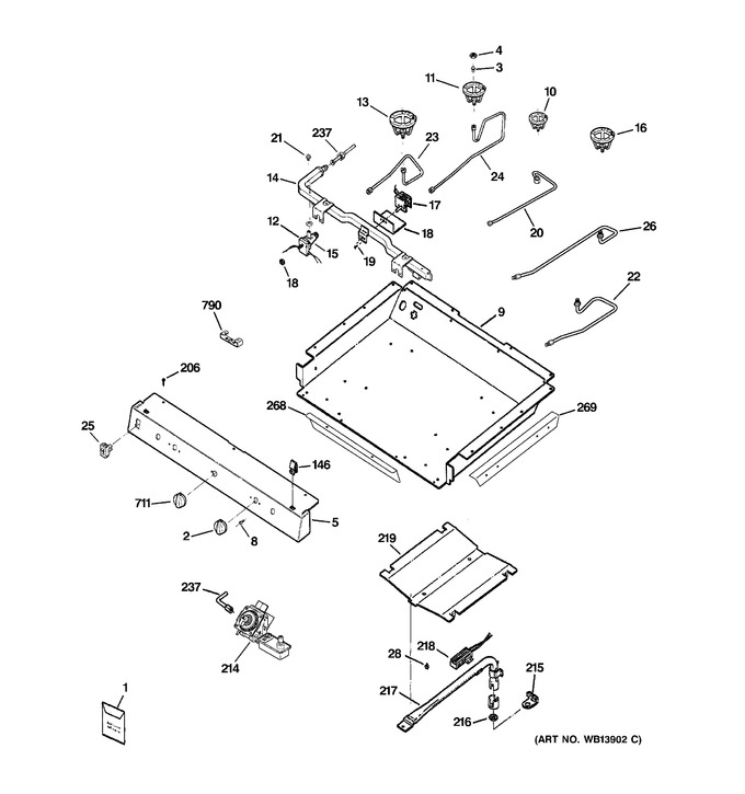 Diagram for JGBS80BEL1BB