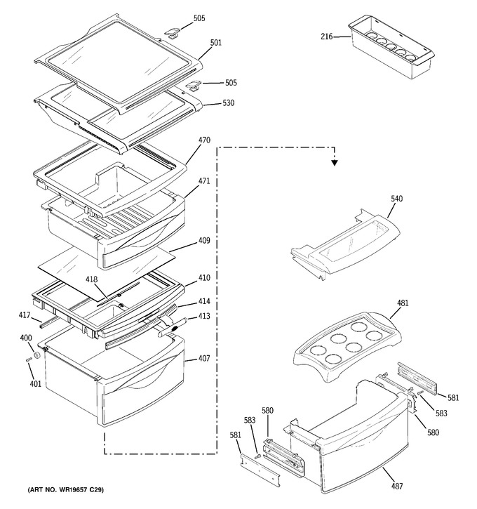 Diagram for ZCE23SGTCSS