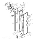 Diagram for 1 - Freezer Door