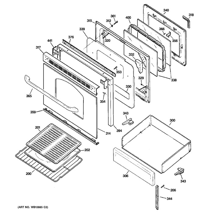 Diagram for JGBP28TEL2WW