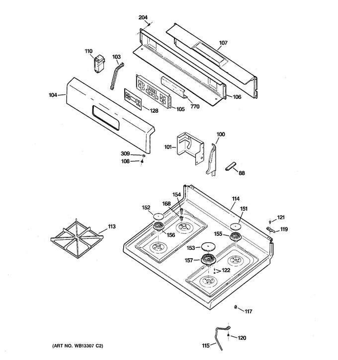 Diagram for JGBP30BEK3BB