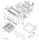 Diagram for 4 - Door & Drawer Parts