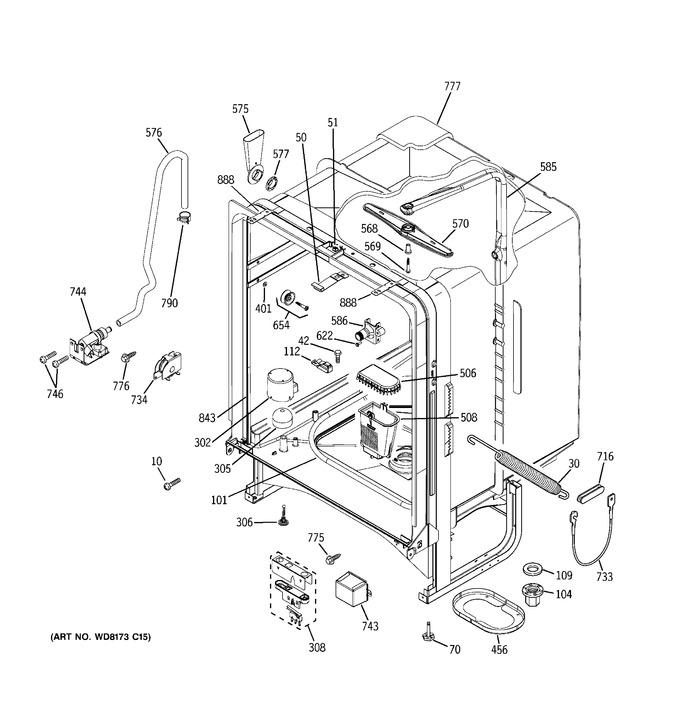 Diagram for GLD4250M15CS