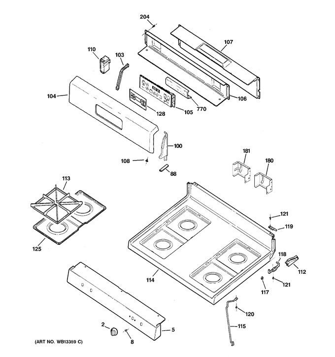 Diagram for JGBP26CEH6CC