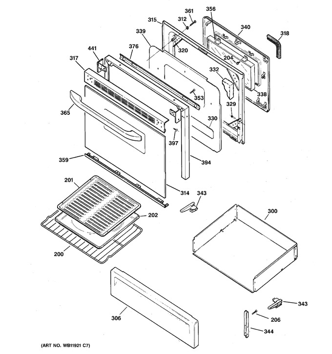 Diagram for JGBP26WEH6WW