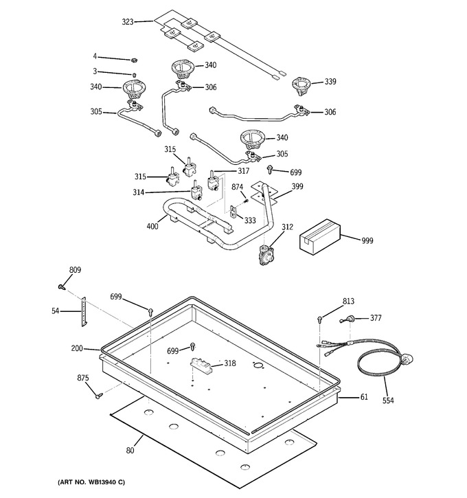 Diagram for JGP628WEK2WW