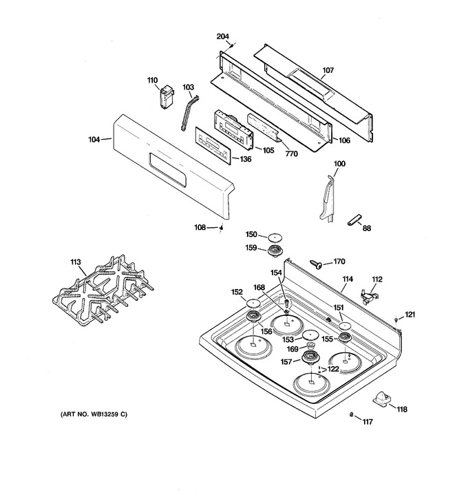 Diagram for JGBP36BEJ4BB