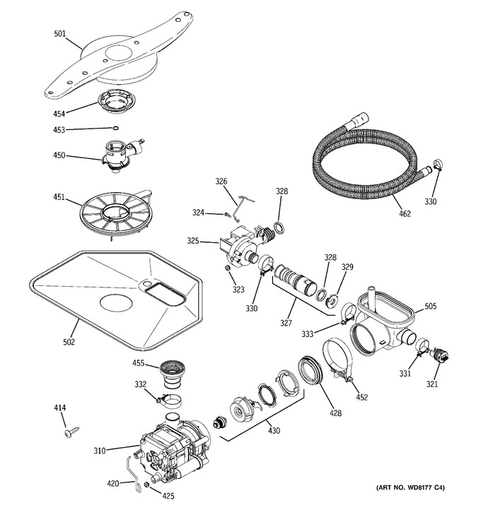 Diagram for GHD6310L15SS