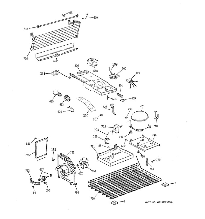 Diagram for GTT16HBSARWW