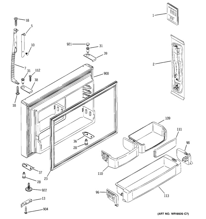 Diagram for PTE25LBTARWW