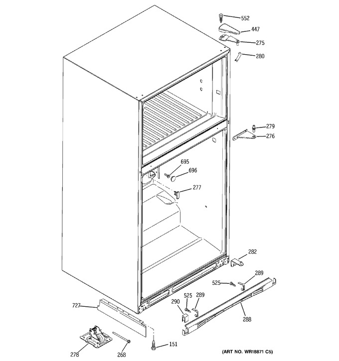 Diagram for PTE25LBTARWW