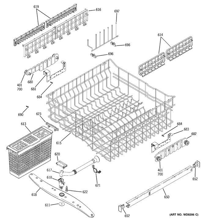 Diagram for EDW6100N00WW