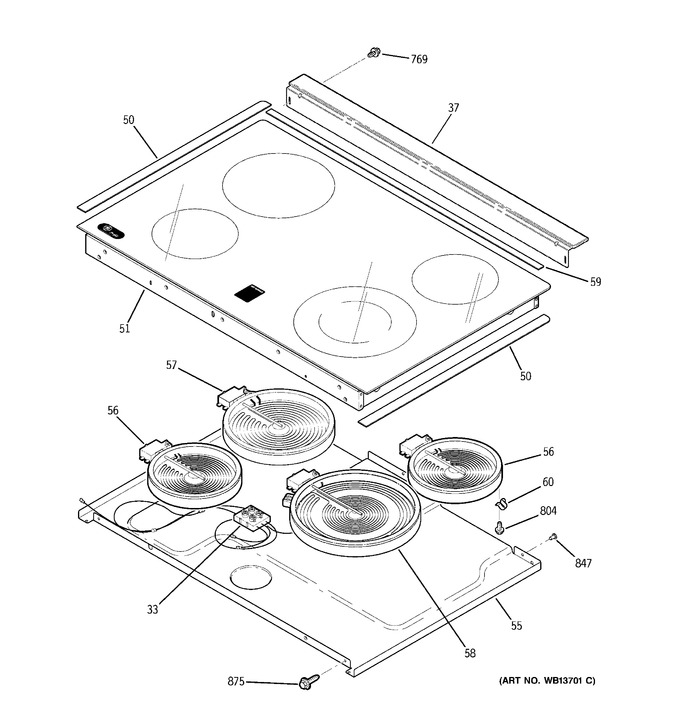 Diagram for JS998BK3BB