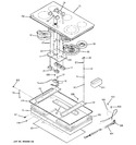 Diagram for 1 - Cooktop Parts