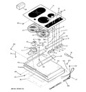 Diagram for 1 - Cooktop Parts