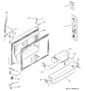 Diagram for 1 - Freezer Door