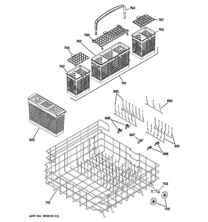 Diagram for PDW9700J00II