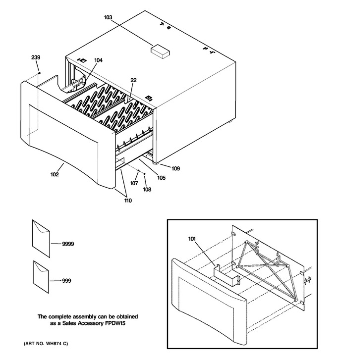 Diagram for WSSH300G0WW