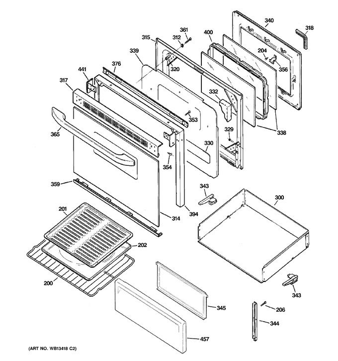 Diagram for JB600WK1WW