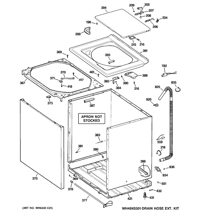 Diagram for WDSR2080DEWW