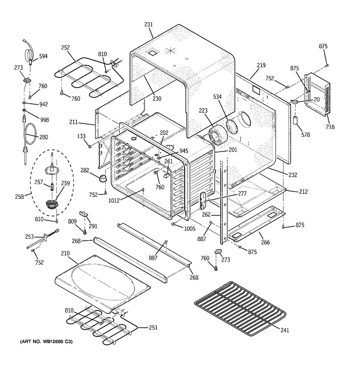 Diagram for ZET958SF4SS