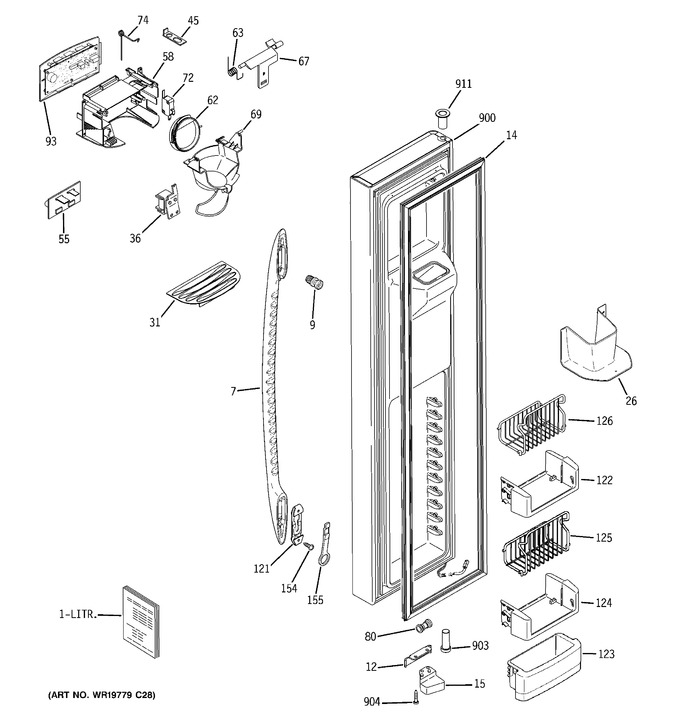 Diagram for PSF23NGTEWW