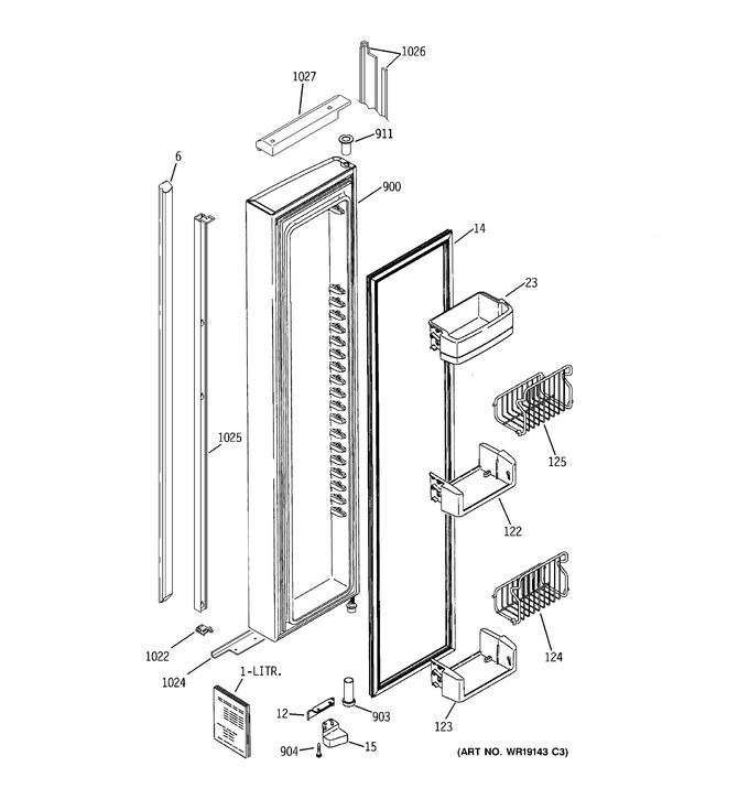 Diagram for PSI23NCRGWV