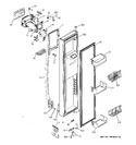 Diagram for 1 - Freezer Door