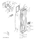 Diagram for 1 - Freezer Door