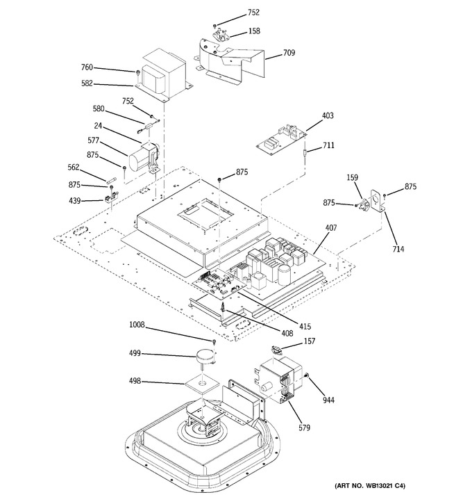 Diagram for JS998BK1BB