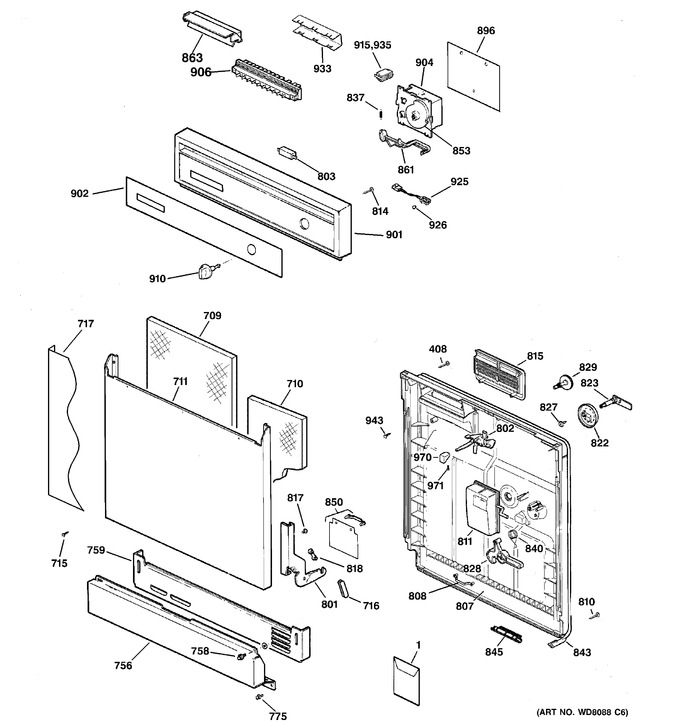 Diagram for HDA3700G00BB