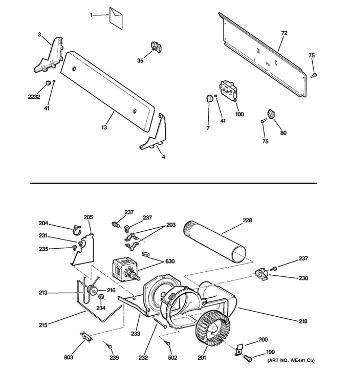 Diagram for DVLR223EG0WW