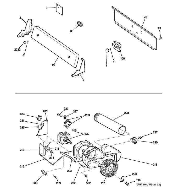 Diagram for DVLR223GG0WW