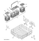 Diagram for 4 - Lower Rack Assembly