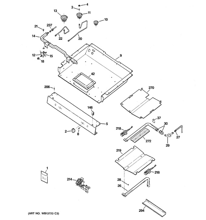 Diagram for RGB790BEK2BB